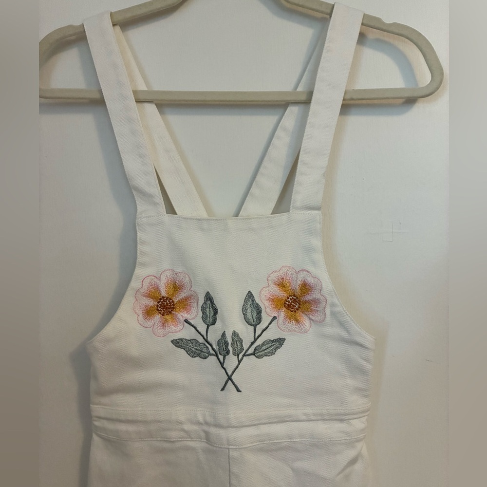 Fillyboo At the Heart Of It Embroidered Jumpsuit Size xs - Picture 2 of 7